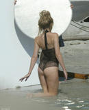 Kylie Minogue swimsuit Photoshoot through the paparazzi lens...