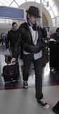 Colin Farrell arrives to LAX