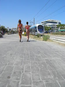 2 Young Bikini Greek Teens Teasing Boys In Athens Streetsl3elf58nna.jpg